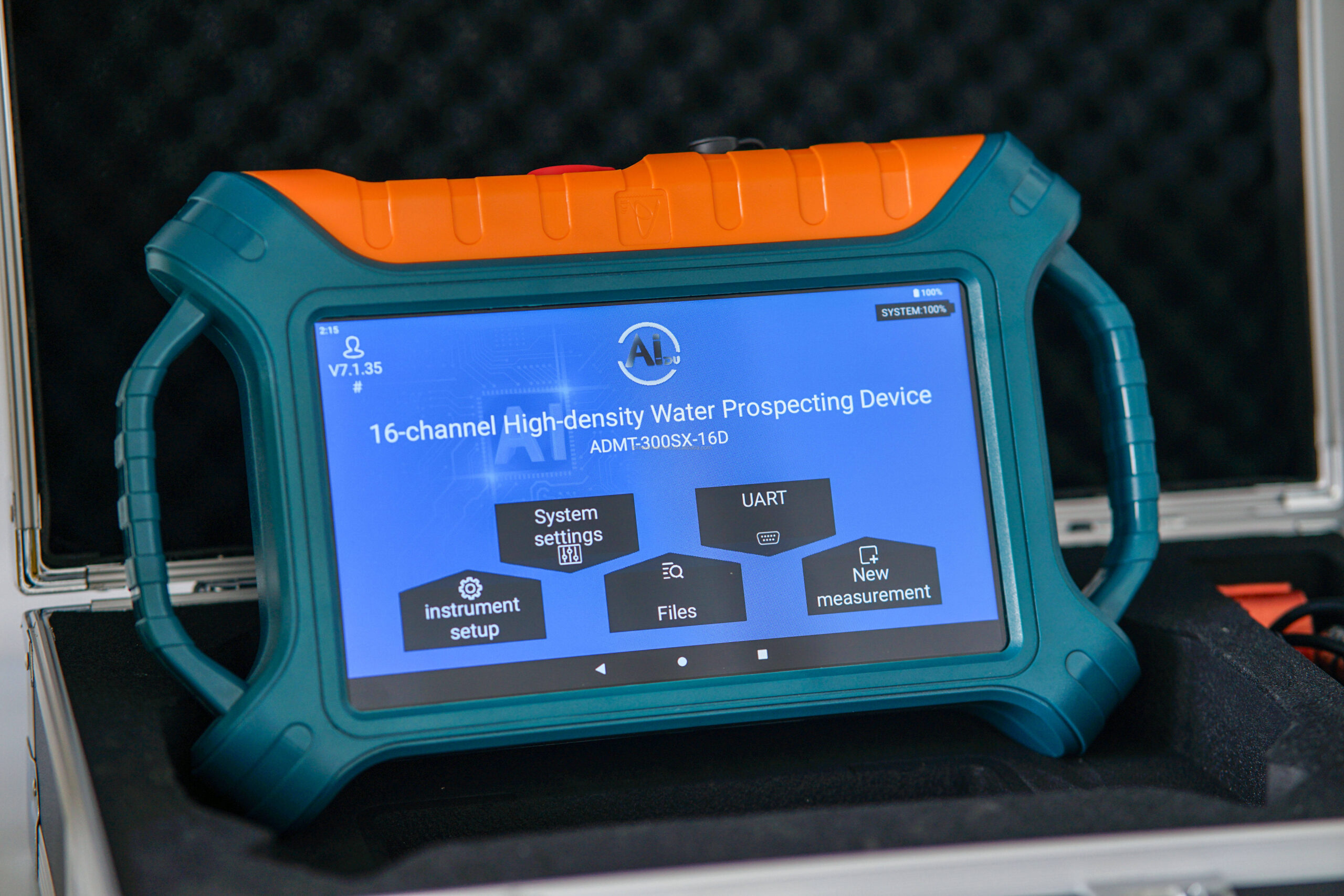 ADMT-60KG-16D Single Channel Underground Gold Crystal Detector Real Time Image Metal Detector - Image 3