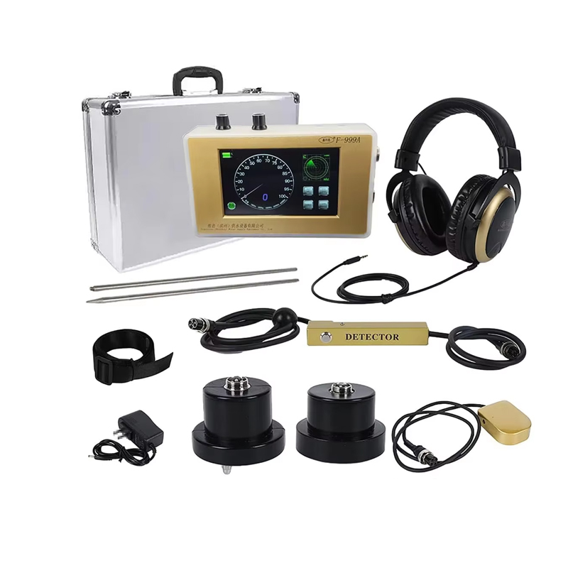 New F999A Acoustic Water Leak Detector Tester Machine Industrial Underground Pipeline Leakage Detector