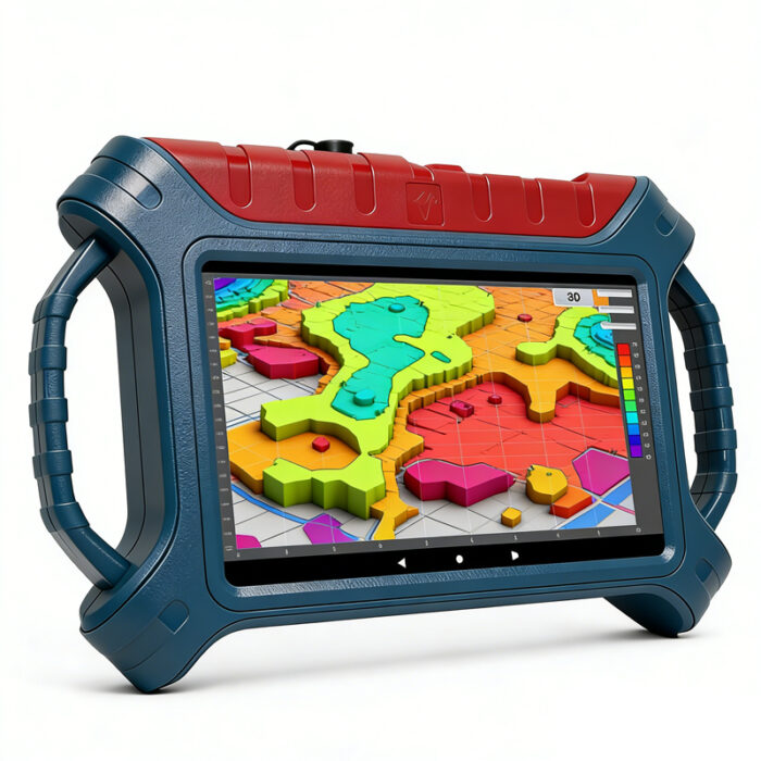 Brand-new ADZN-1200 3D Touch Screen Deep Groundwater Detector with a Depth of 1200M