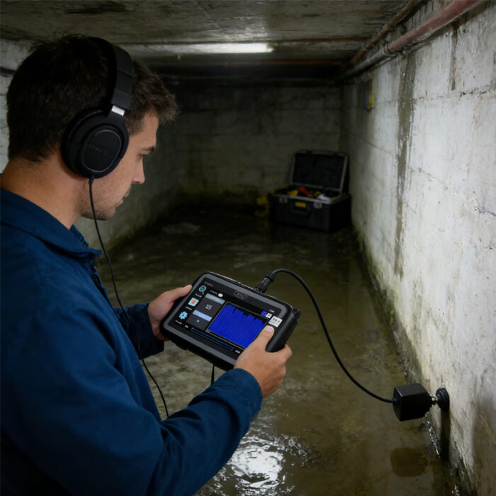 New TYM-7A Underground Pipe Leak Detector Price for Underfloor Pipeline Water Leak Detector Water in Wall