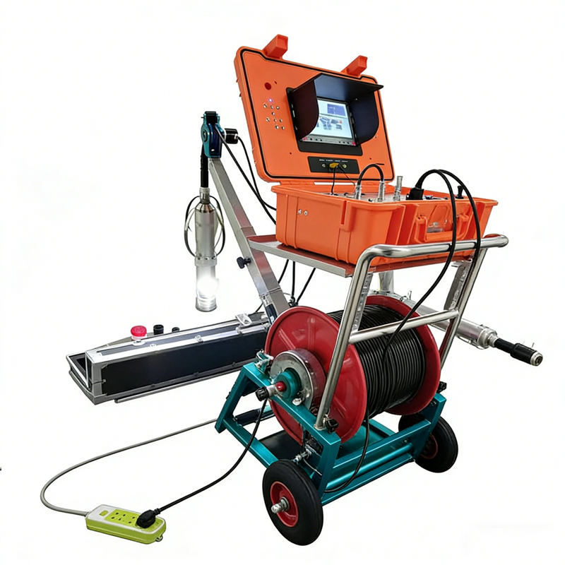 BDO-300M Portable Video Waterproof Dual-rotating Underground Drilling Detection Camera - Image 3
