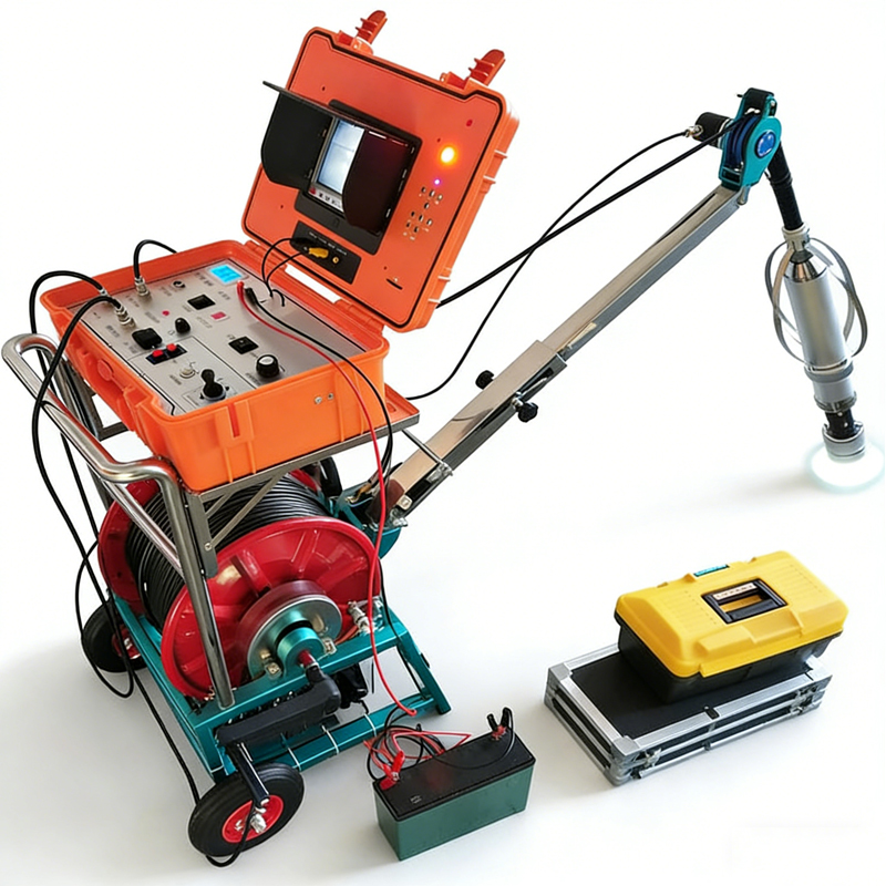 BDO-300M Portable Video Waterproof Dual-rotating Underground Drilling Detection Camera - Image 4