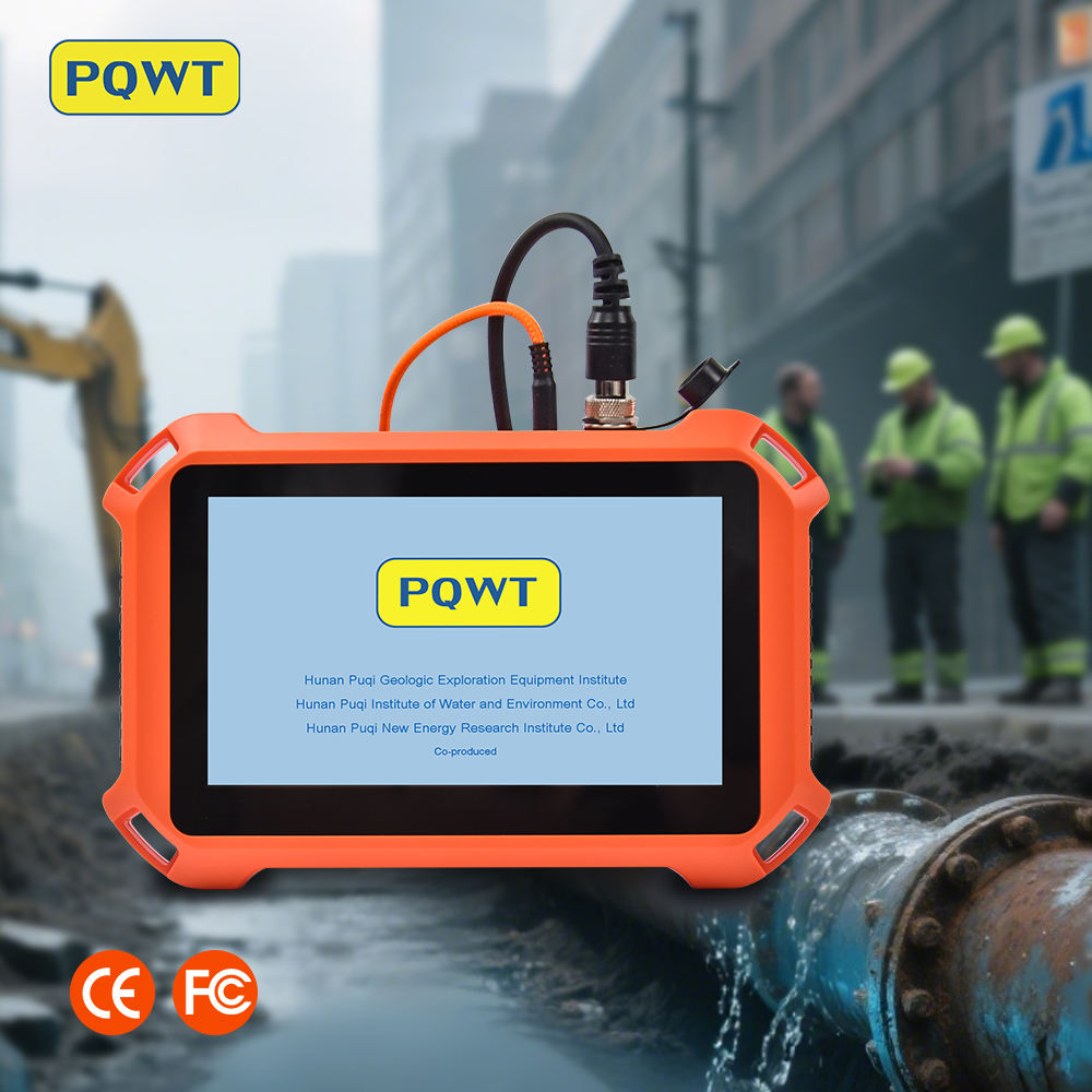 PQWT PQ-128B Underground Pipe Leak Detector 3m Depth for Municipal Water Supply Pipes - Image 6