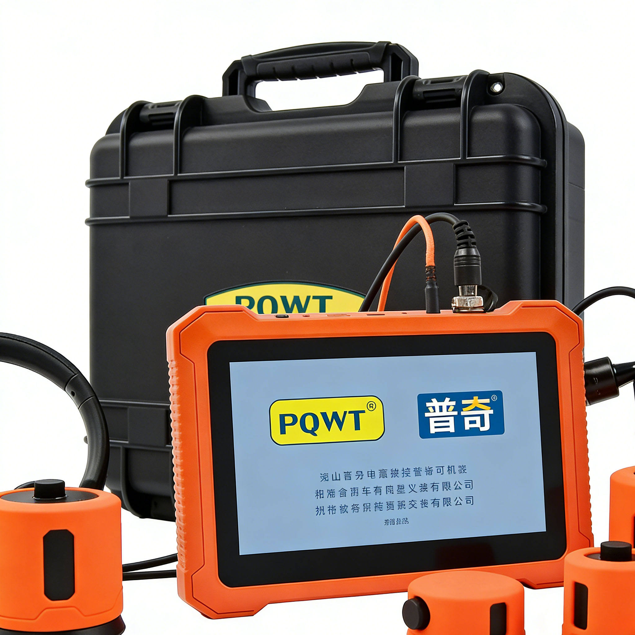 PQWT PQ128E Industrial-grade OEM Residential Water Damage Bathroom Board Kitchen Leakage Floor Wall Pipe Leakage Detector