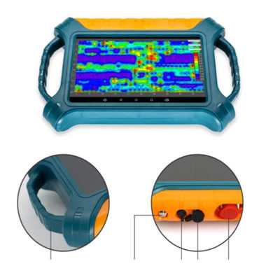 New ADMT-500SX-16D 16 MultiChannel 100M-500M Depth 3D Touch Screen Deep Under Ground Water Detector/water Detector