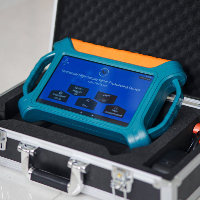 New ADMT-60KG-16D Single Channel Underground Gold Crystal Detector Real Time Image Metal Detector