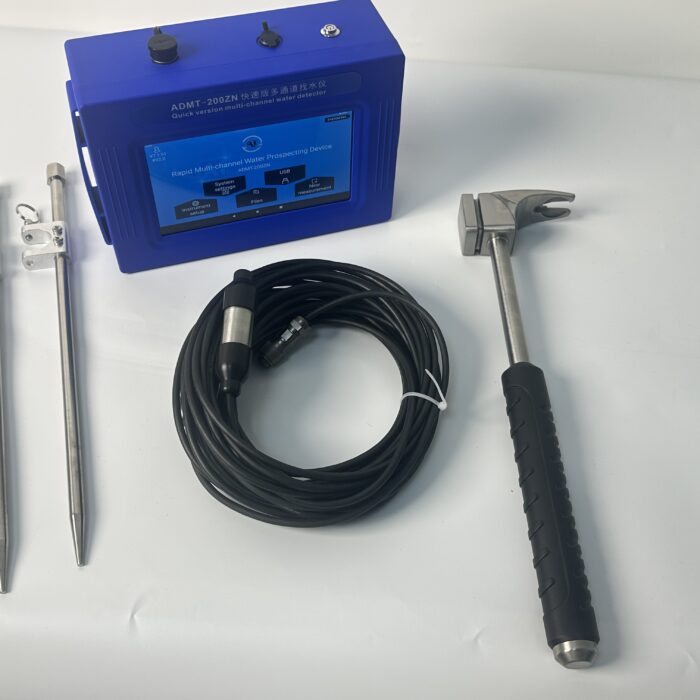 ADMT-200ZN SingleChannelWaterDetector，Geophysical Groundwater Locator for Well Drilling
